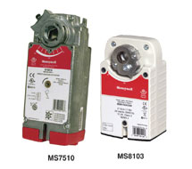 Direct Coupled Actuators Spring Return MS Series